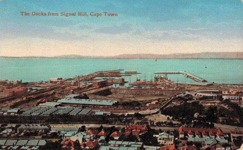 South Africa The Docks from Signal Hill Cape Town - 03.66