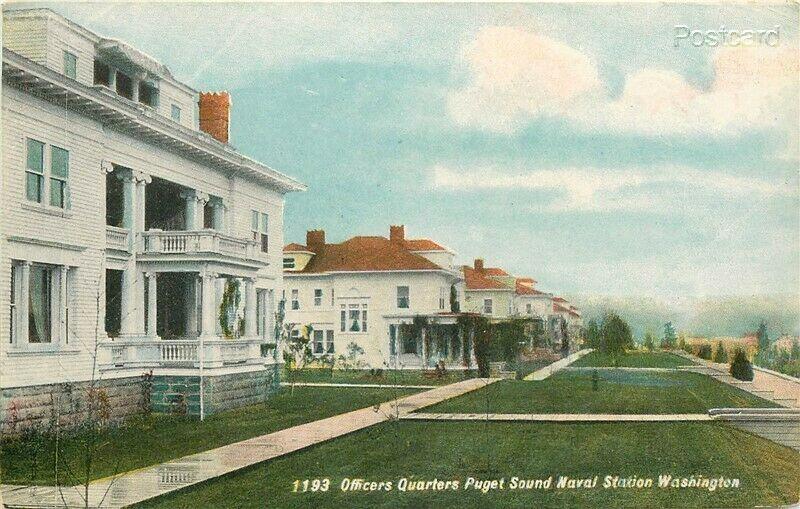 WA, Puget Sound, Washington, Naval Station, Officers Quarters, Lowman & Hanford