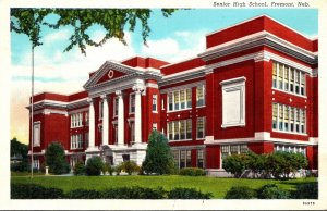 Nebraska Fremont Senior High School 1945 Curteich