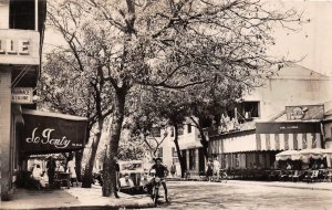 RPPC DARKAR FRENCH WEST AFRICA SENEGAL WILLIAM PONTY REAL PHOTO POSTCARD 1950s