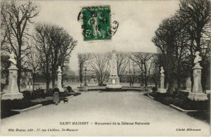 CPA SAINT-MAIXENT-l'ECOLE Monument de la Defense Nationale (1141009)