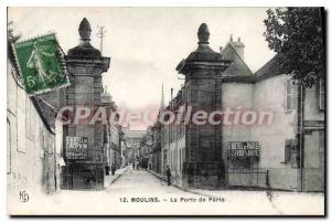 Postcard Old Mills Porte de Paris