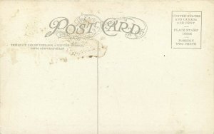 c1908 Postcard; Old Fort Wrangell, built 1868, Wrangell AK Unposted