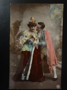 German Romance: Hand Coloured Real Photo PC No.490/6 - Pub N.P.G. Berlin c1905