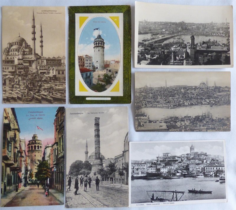 BU143 - Constantinople , Turkey - 87 Topographical postcards 