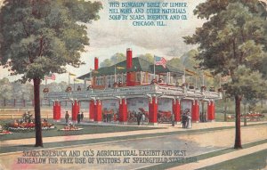 SEARS ROEBUCK & CO CHICAGO ILLINOIS SPRINGFIELD STATE FAIR POSTCARD (c. 1910)