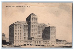 c1910's Haddon Hall Atlantic City NJ, New York World's Fair Advertising Postcard