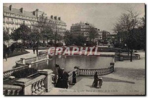Old Postcard Dijon Darcy Square and Hotel de la Cloche