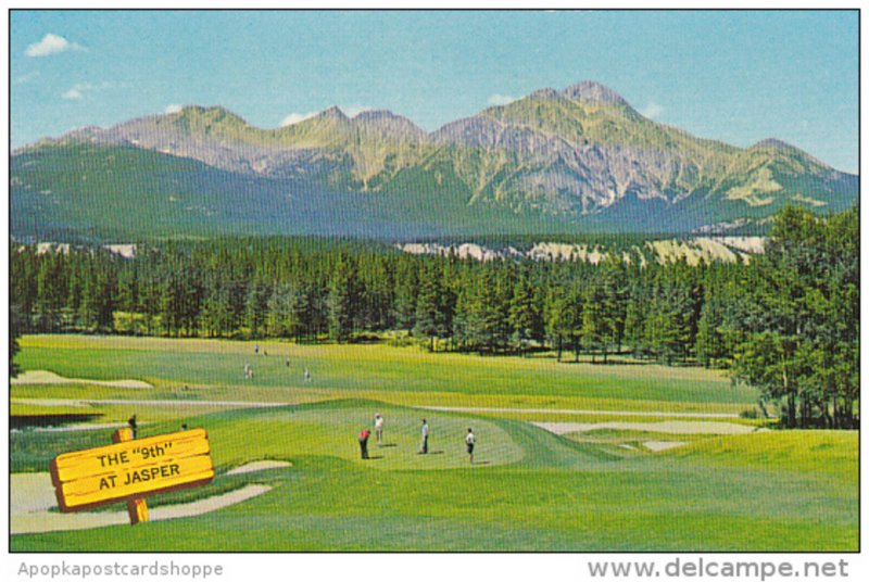 Canada 9th Hole Jasper Park Lodge Golf Course Alberta