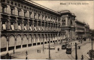 CPA Milano J Portici della Galleria ITALY (802822)