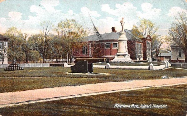 Soldier's Monument in Watertown, Massachusetts