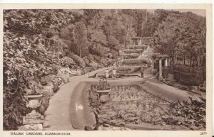 Yorkshire Postcard - Italian Gardens - Scarborough - Ref 6264A