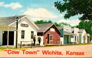 Kansas Wichita Cow Town Looking East On Douglas Avenue