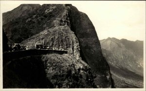 Honolulu Hawaii HI Pali Lookout c1920s-30s Real Photo Postcard