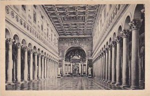 Italy Roma Roma Basilica di Santa Paolo fuori le Mura Interno