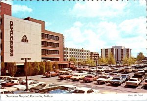Evansville, IN Indiana  DEACONESS HOSPITAL  ca1970's Vintage 4X6 Postcard