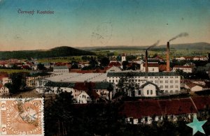 Czech Republic Červený Kostelec Cerveny Kostelec Vintage Postcard 08.76