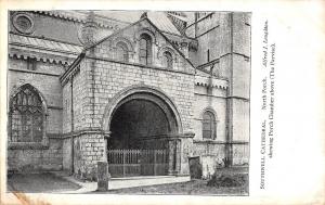 BR67719 southwell cathedral north porch  uk