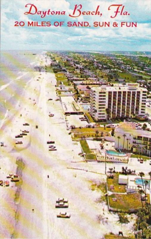 Florida Daytona Beach View Looking South