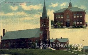 St. Ann's Church and School - Cadillac, Michigan MI  