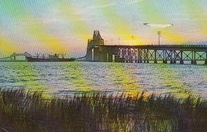 South Carolina Charleston Cooper River Bridge 1963