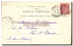 Postcard Old Roquefavour From Gare in Pont