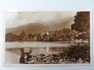 c1934 RP - Ben Aan & Trossachs Church - Loch Achray