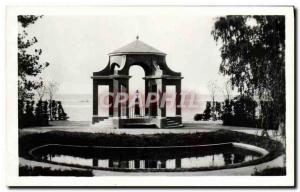 Old Postcard Evian Les Bains The Monument of the Comtesse de Noailles