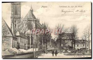 Old Postcard Nevers Cathedrale St Cyr