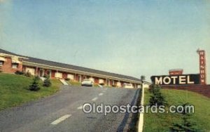 Rainbow Motel, Breezewood, PA, USA Motel Hotel Unused crease right top corner