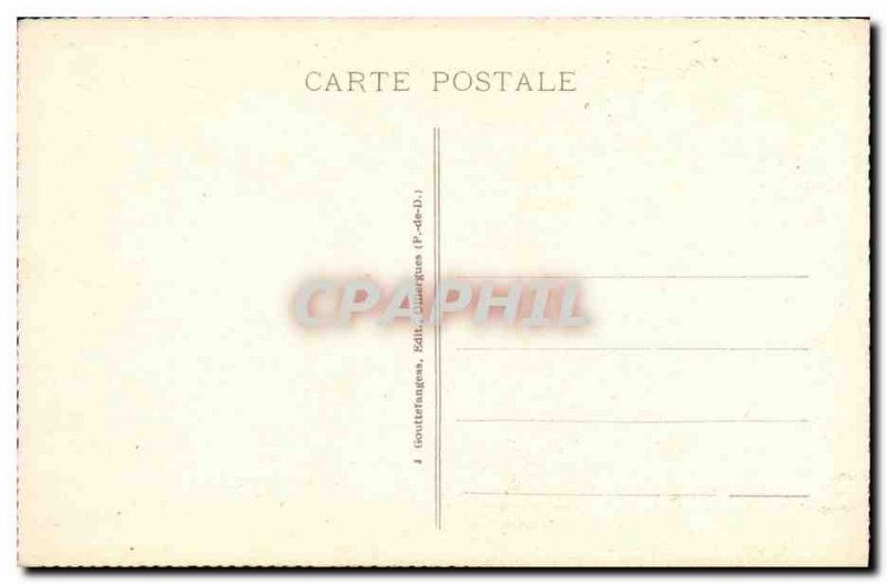 Old Postcard Thiers Gorges De La Durolle