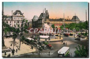 Modern Postcard Paris Place de la Republique