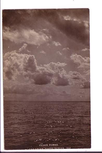 Real Photo, Cloud Forms, Canadian Photo Series 202, AZO