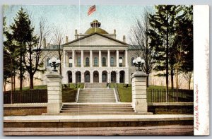 Vtg Augusta Maine ME State Capitol 1910s View Old Antique Postcard