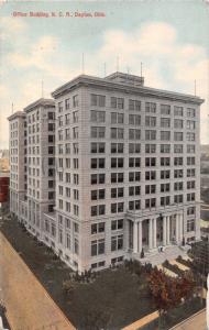DAYTON OHIO N.C.R. OFFICE BUILDING POSTCARD 1910s