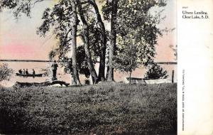 Clear Lake South Dakota Ulvens Landing Scenic View Antique Postcard K71590