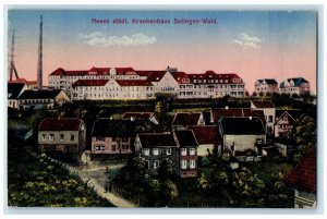 1920 New City Hospital Solingen-Wald North Rhine-Westphalia Germany Postcard