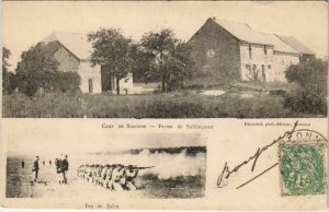 CPA Sissonne Camp de Sissonne, Ferme de Solfericourt FRANCE (1052031)