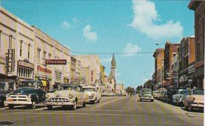 Georgia Valdosta Patterson Street Business Section Looking North