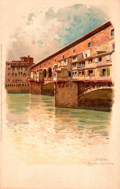 Italy Firenze Ponte vecchio