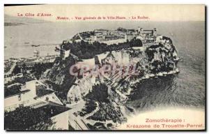 Postcard Old Advertisement Zomotherapie Kreazone of Trouette Perret Monaco Ge...