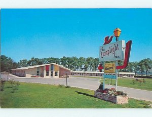 Unused Pre-1980 LAMPLIGHT INN MOTEL Muscatine Iowa IA u3783@