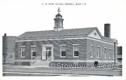 US Post Office in Howell, Michigan