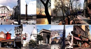 France Paris photographer Albert Monier lot of 11 postcards 