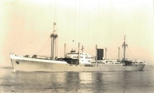 m.s. Mataram Lloyd Koninklijke Rotterdamsche Lloyd Ship Vintage RPPC 08.36