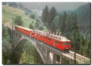Postcard Old Tram abde 4 4486481 B 2319 B 2304 4002 Dn below Langwies