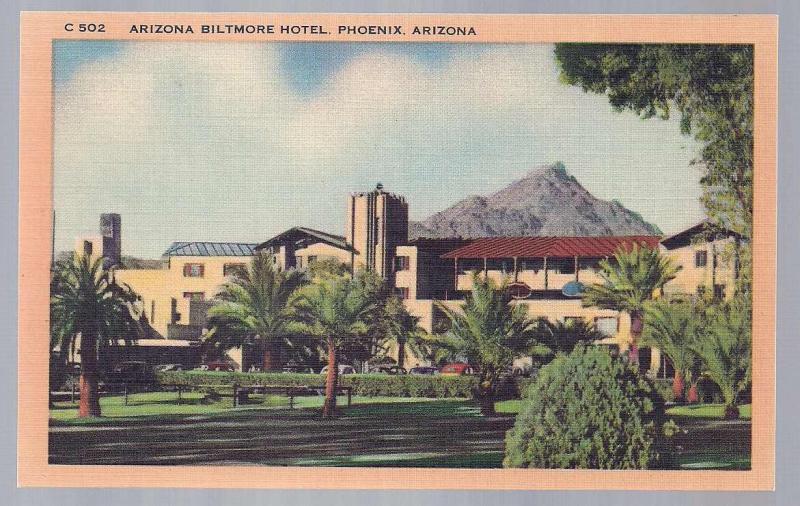 Biltmore Hotel Phoenix AZ unused 1930's