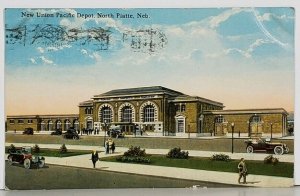 Nebraska New Union Pacific Depot North Platte Postcard J19