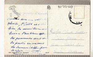 BF29049 sicilia multi views map itally   front/back image