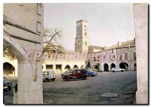 Postcard Modern Castillonnes Place Des Arcades